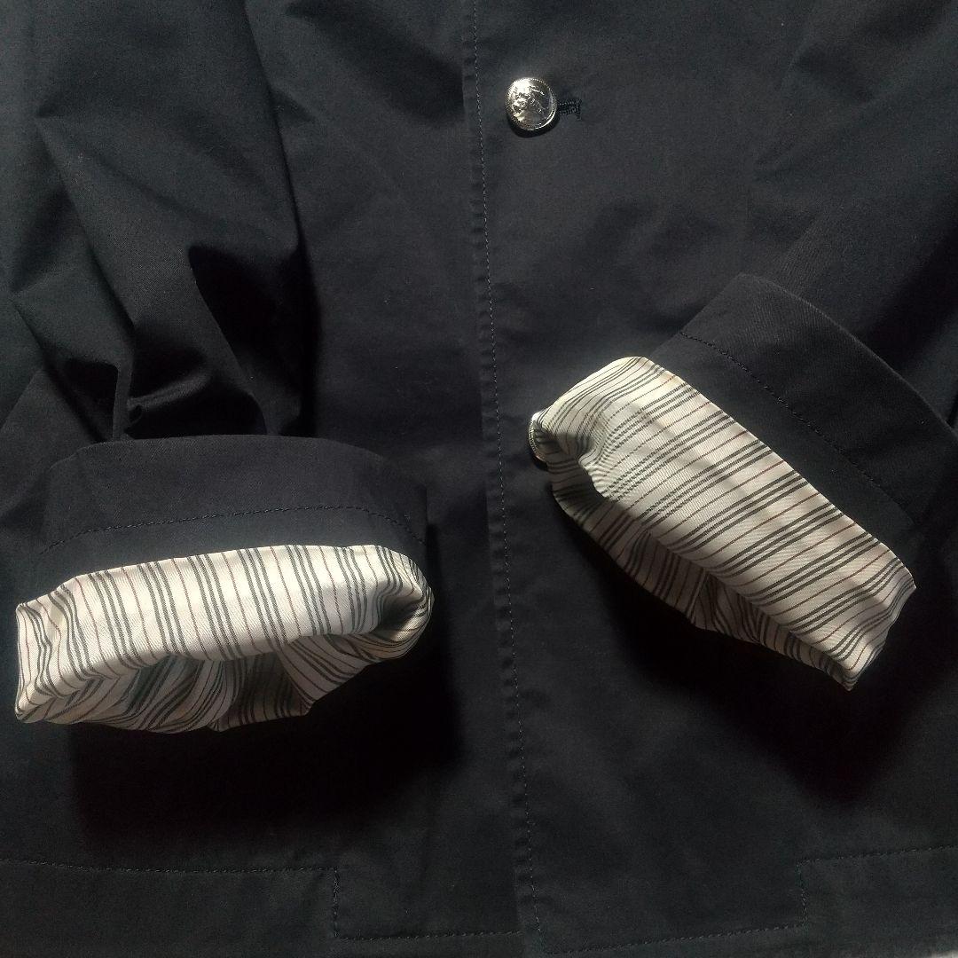 バーバリーブラックレーベル マリンコート L ジャケット 秋 アウター 銀ボタン