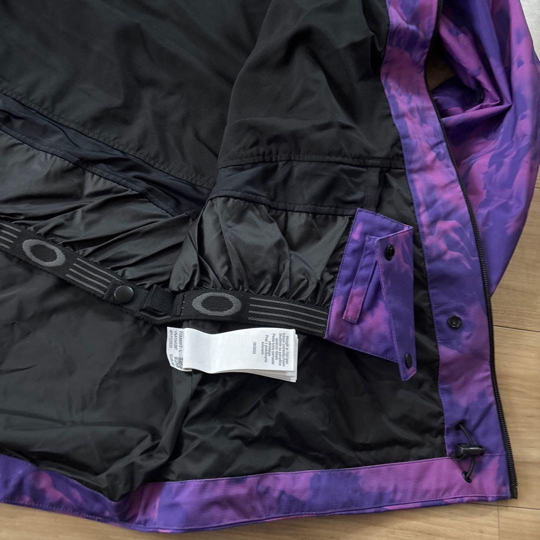 新品　オークリー　ウィメンズ　スキー　スノーボードウェア　パープル　L