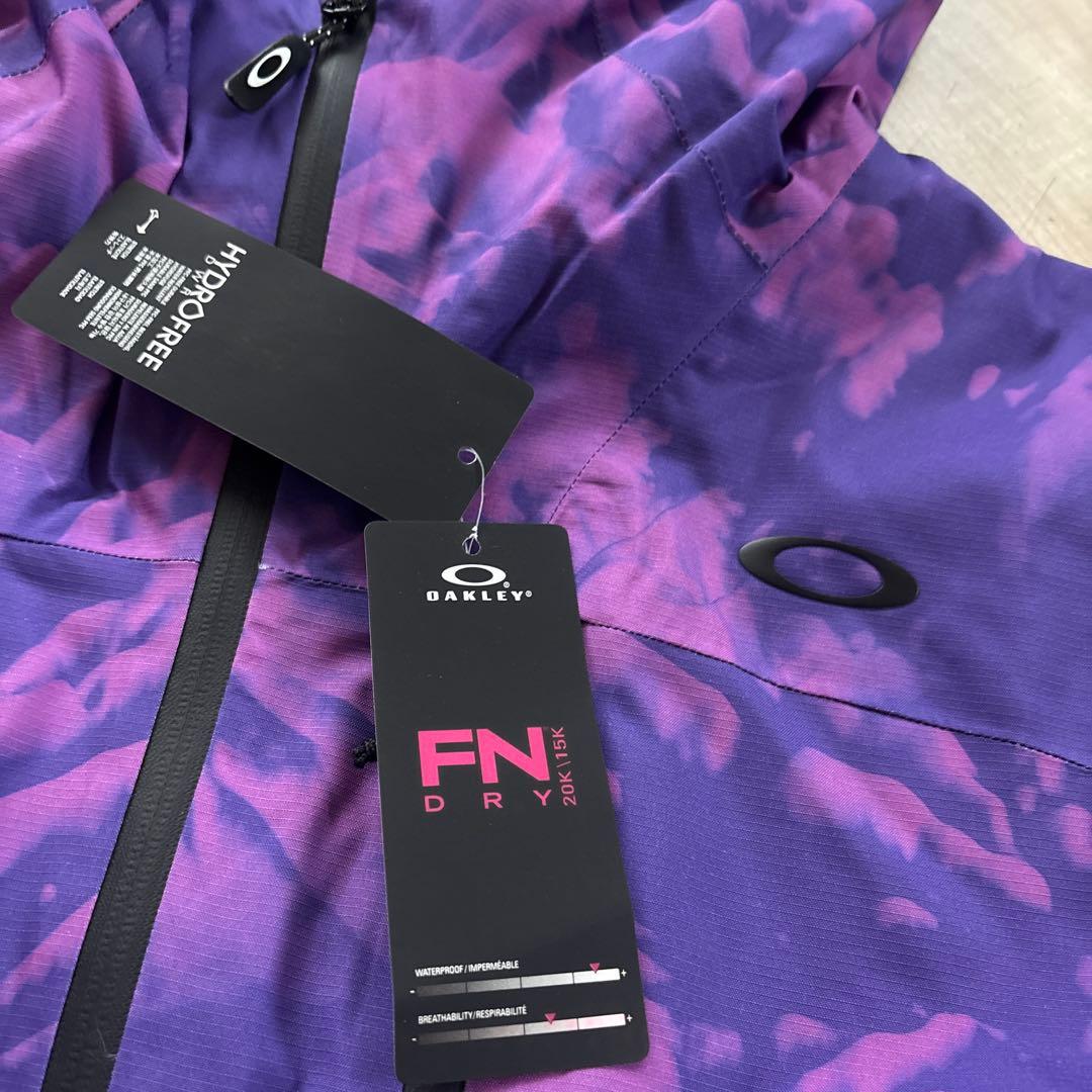 新品　オークリー　ウィメンズ　スキー　スノーボードウェア　パープル　L