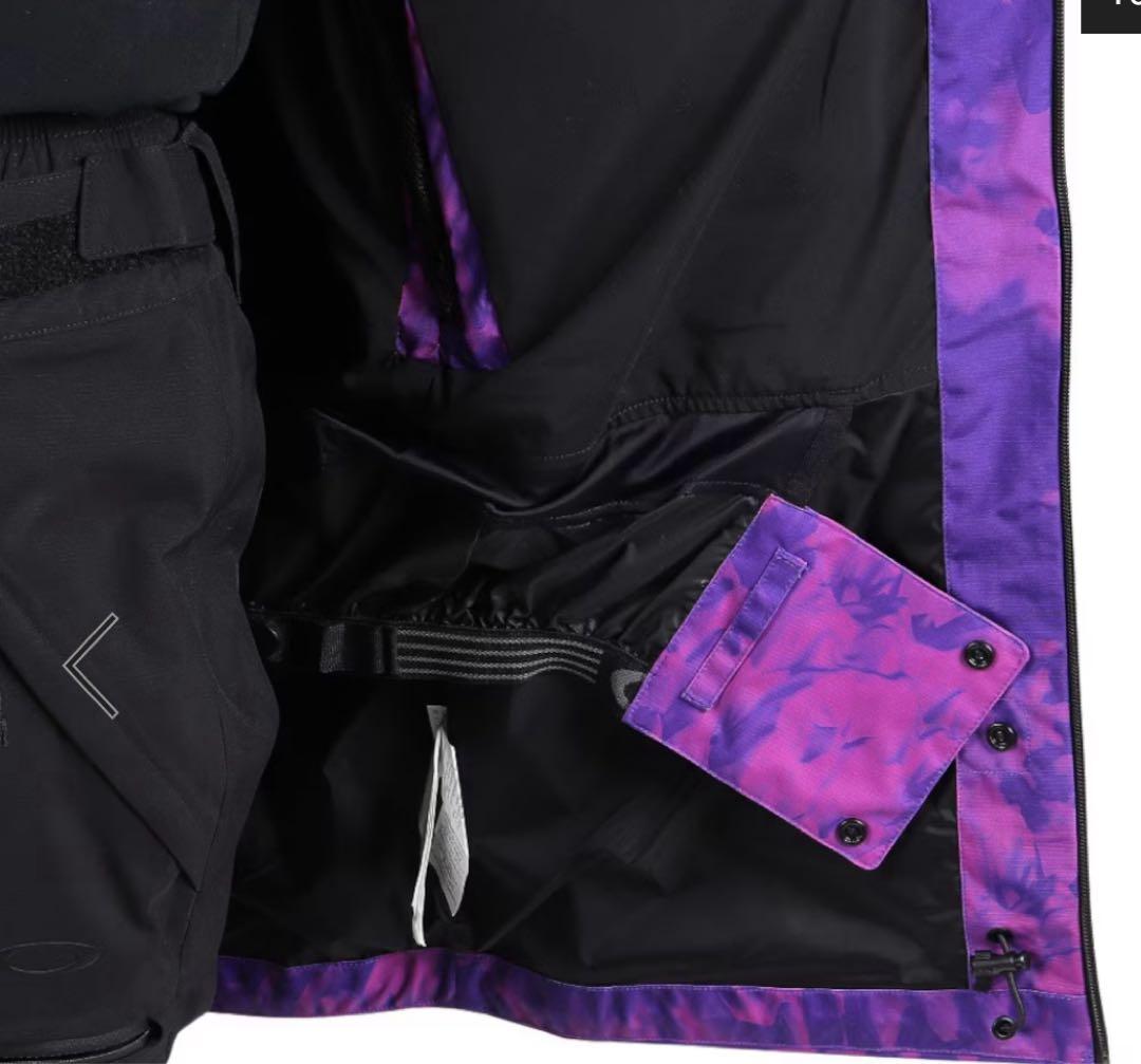 新品　オークリー　ウィメンズ　スキー　スノーボードウェア　パープル　L