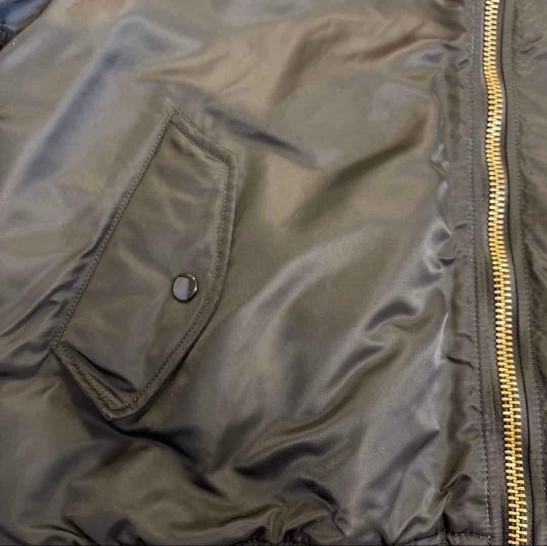 Supreme Hooded MA-1 ジャケット L 黒