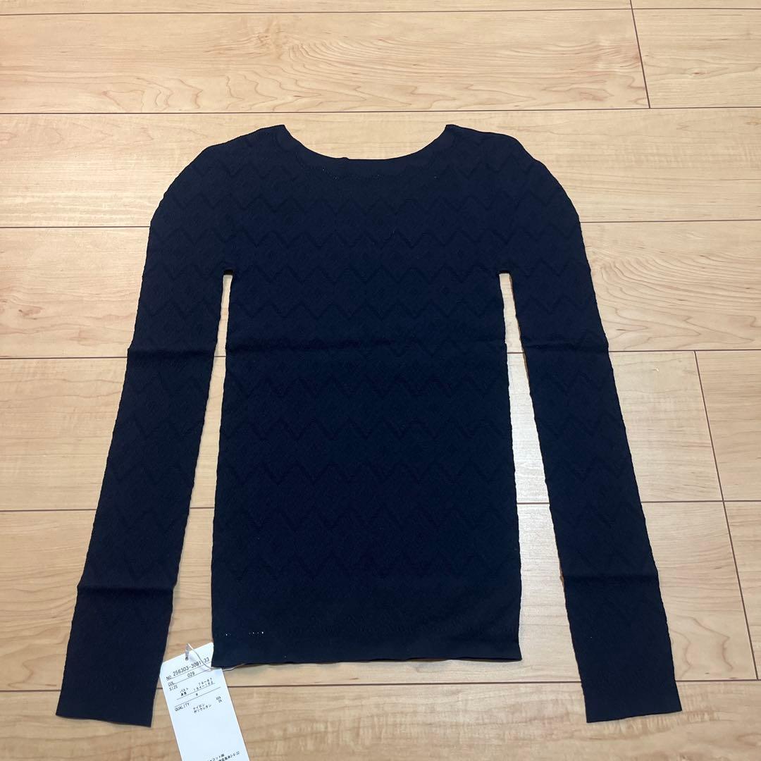 新品Chacott ノーソーイング ジゼルレース長袖ニット ¥11550