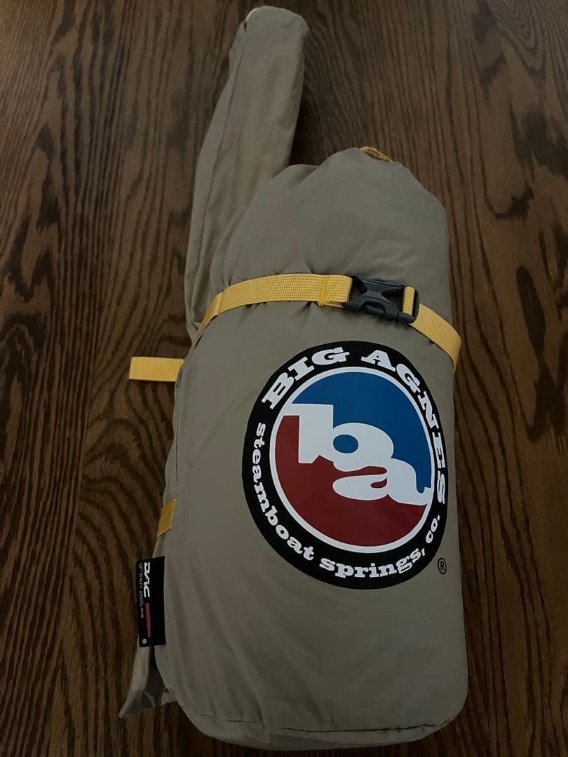 ビッグアグネス　軽量テント日本使用