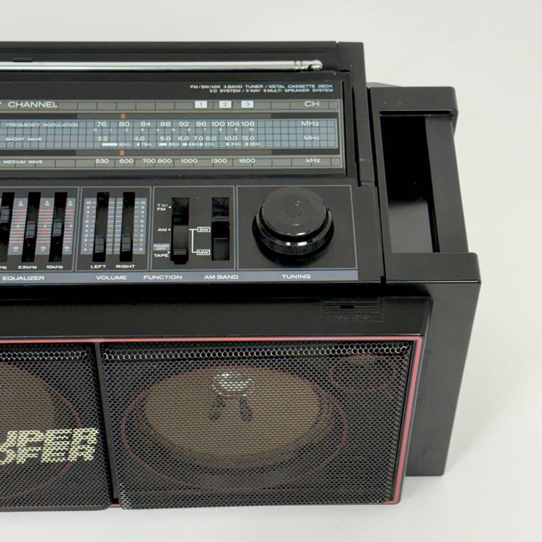 ★現状品★ HITACHI 日立 メタル対応ラジカセ TRK-7620