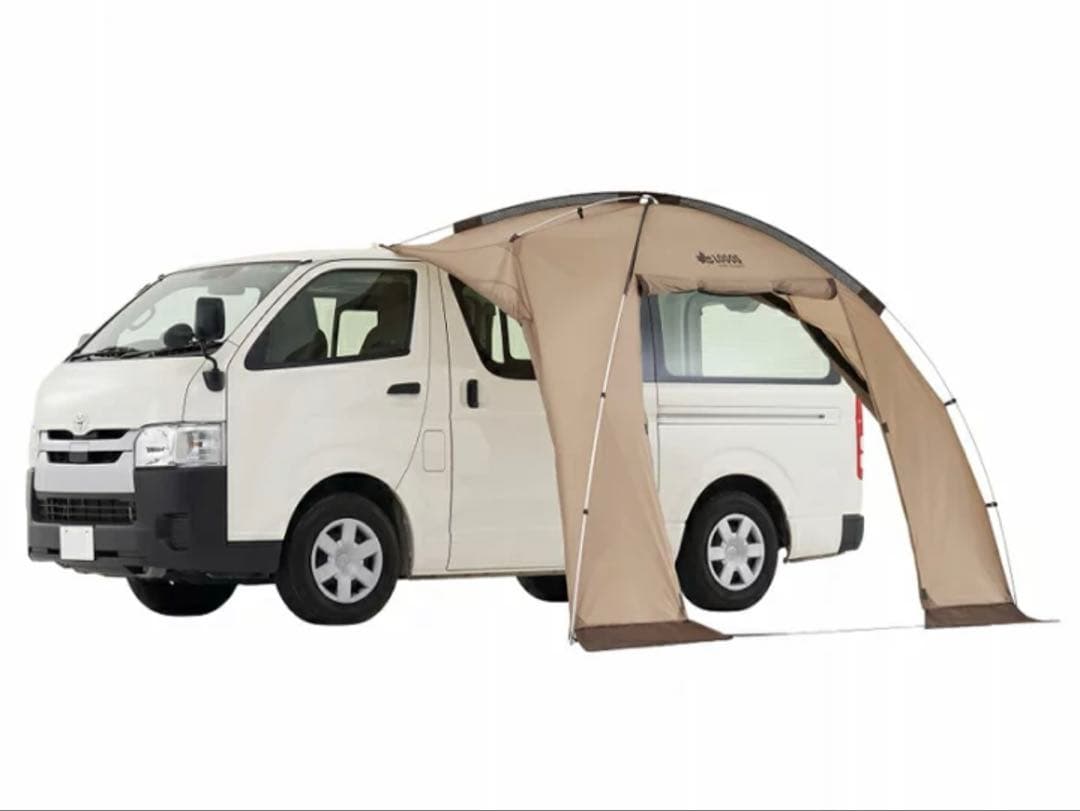 あむロックロゴス カーサイドオーニング ハイタイプ未使用品