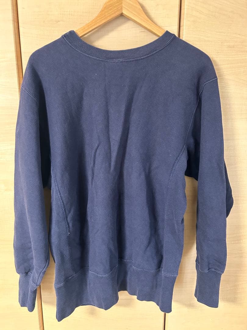 Champion Reverse Weave L ネイビー　単色タグ