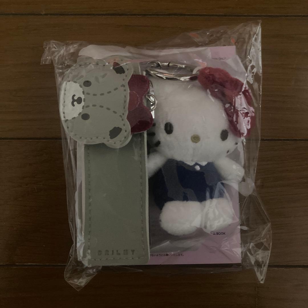 HELLO KITTY × BRILMY ミラー付きリップチャーム ベージュ - メルカリ