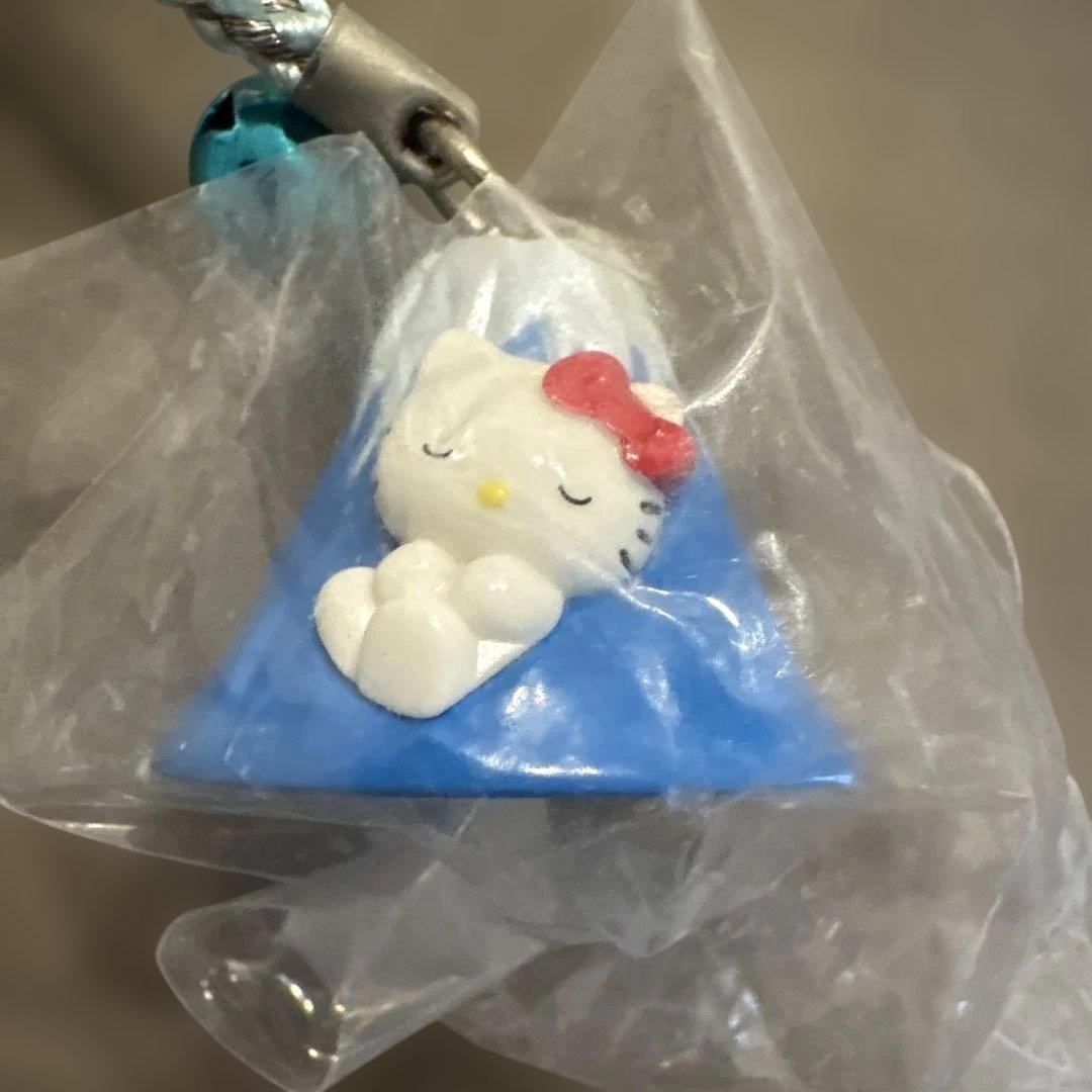 ハローキティ　ご当地ストラップ　静岡　沼津干物　茶柱　静岡おでん　安倍川もち