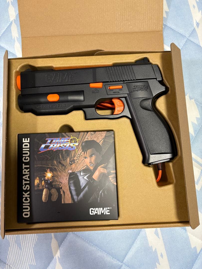 G'AIM'E×タイムクライシス プレミアム ゲーム機本体 美品 おまけ付き G