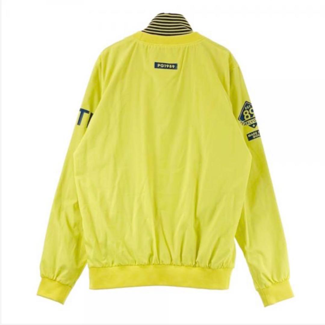 PEARLY A ジャケット イエロー ネイビー