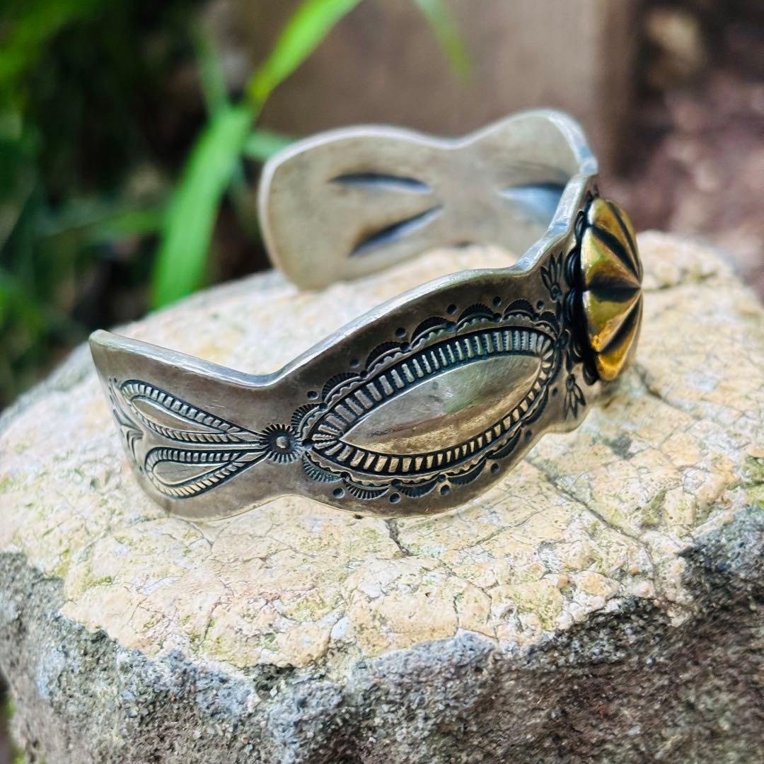 YEALOW クッシュマン シルバーバングル ナバホ navajo インディアン