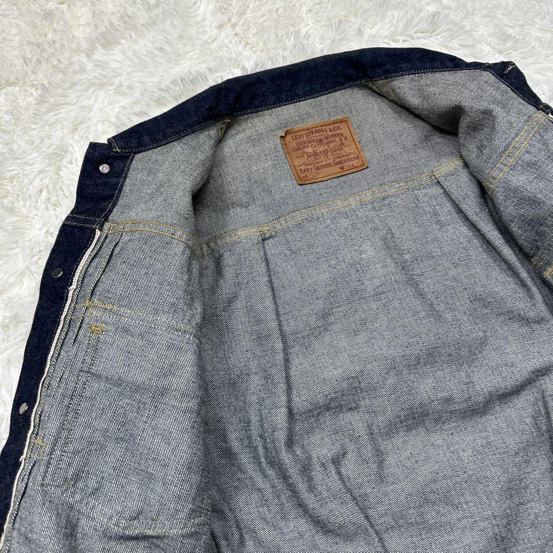 濃紺美品　90s リーバイス　71507XX セカンド　トラッカージャケット