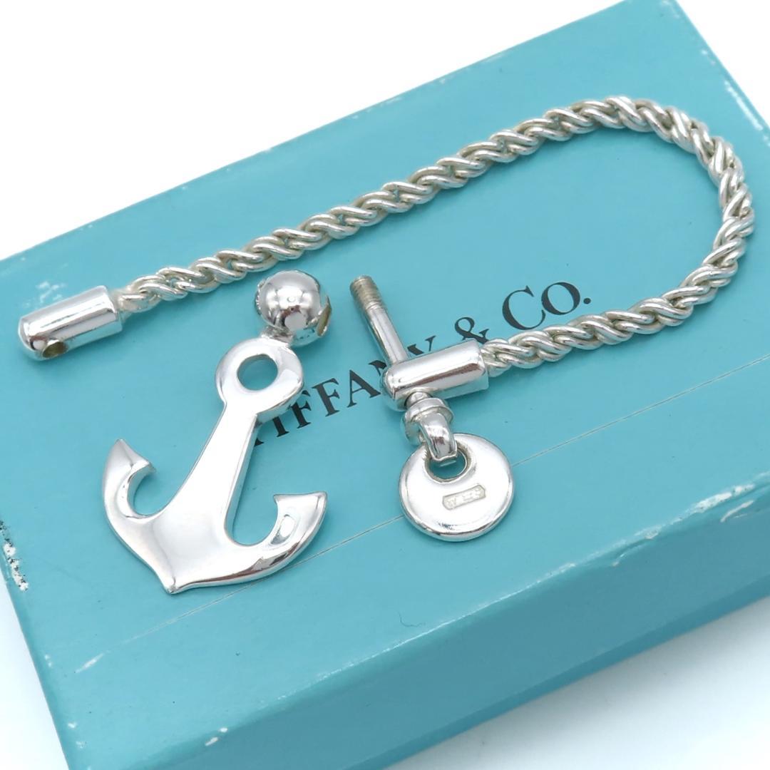 ティファニー アンカー キーリング イカリ カギ キーホルダー KK135