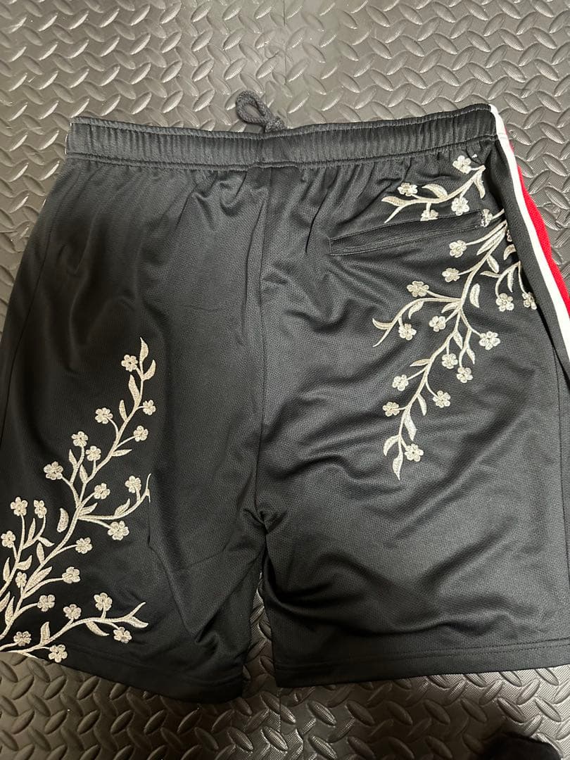 ウェア Supreme Floral Soccer Short \"Black\"M