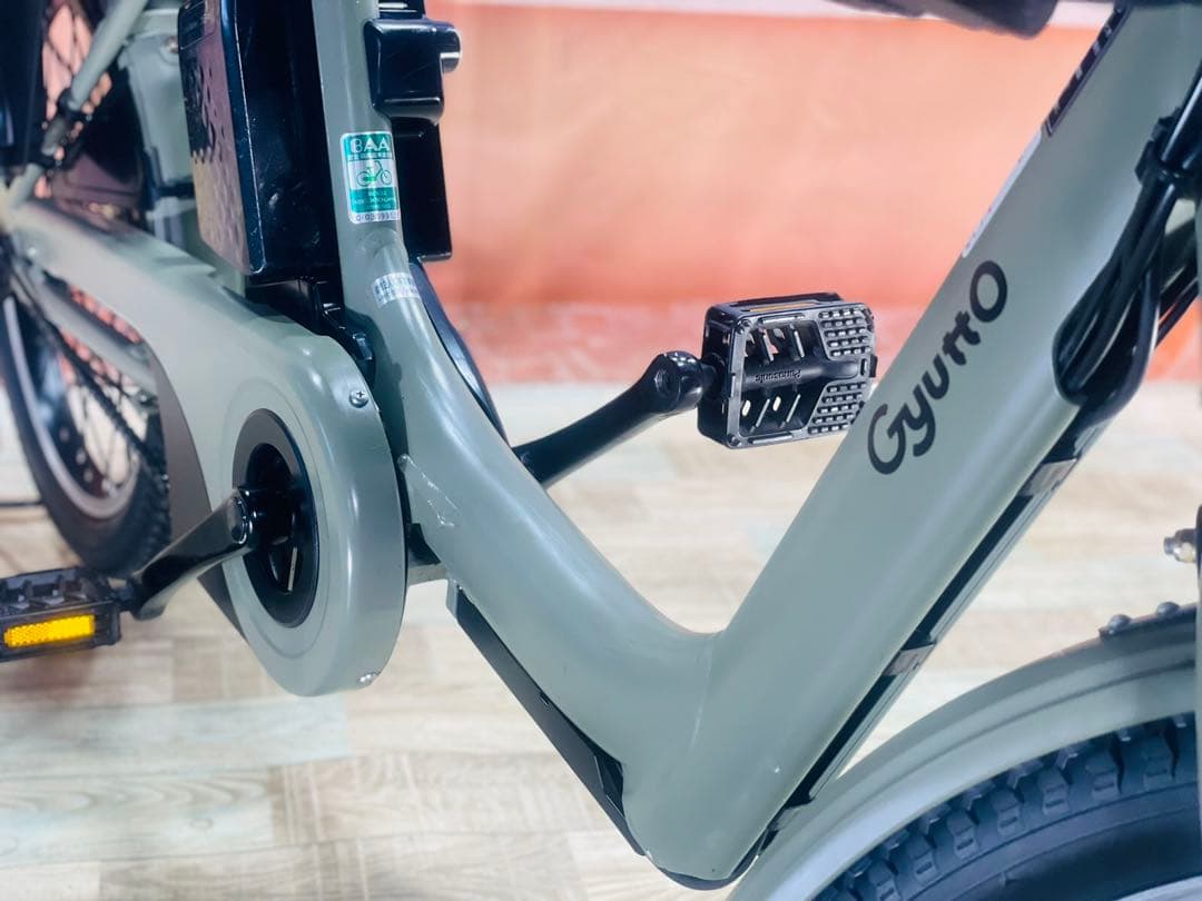 ギュットアニーズ⭐️16AH！パナソニック子供乗せ電動アシスト自転車Y3128