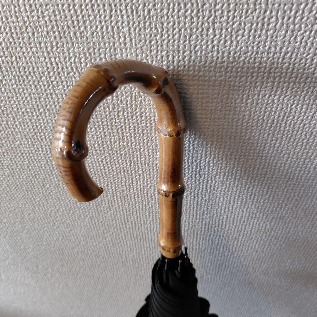 5*0様 サンバリア100 長傘 LLサイズ ブラック 竹ハンドル - メルカリ