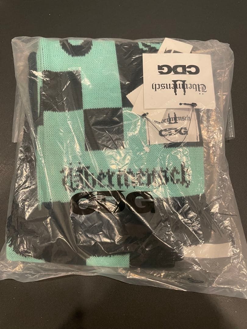 CDG G-DRAGON CHECKERED STOLE Gドラゴン マフラー - メルカリ