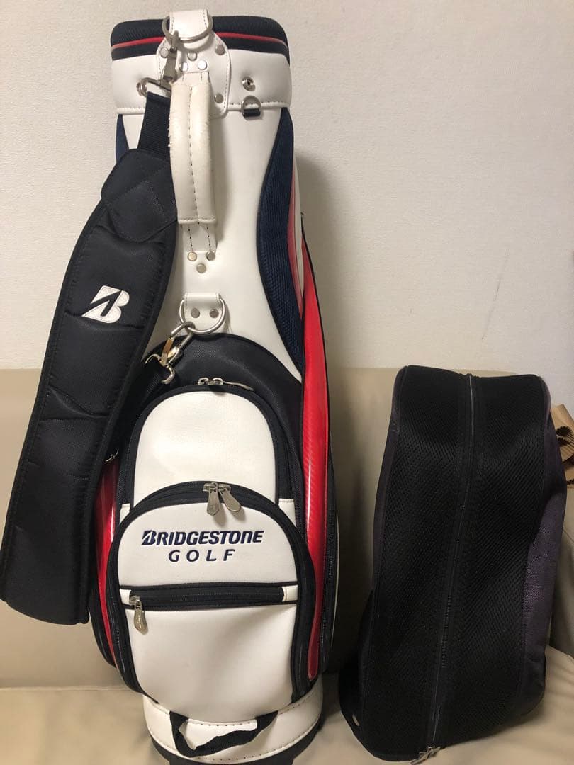 【送料込み】廃盤品ブリヂストン キャディバッグ 　ゴルフバッグ