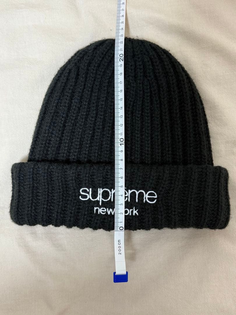 【限定値下げ】Supreme ニット帽 黒