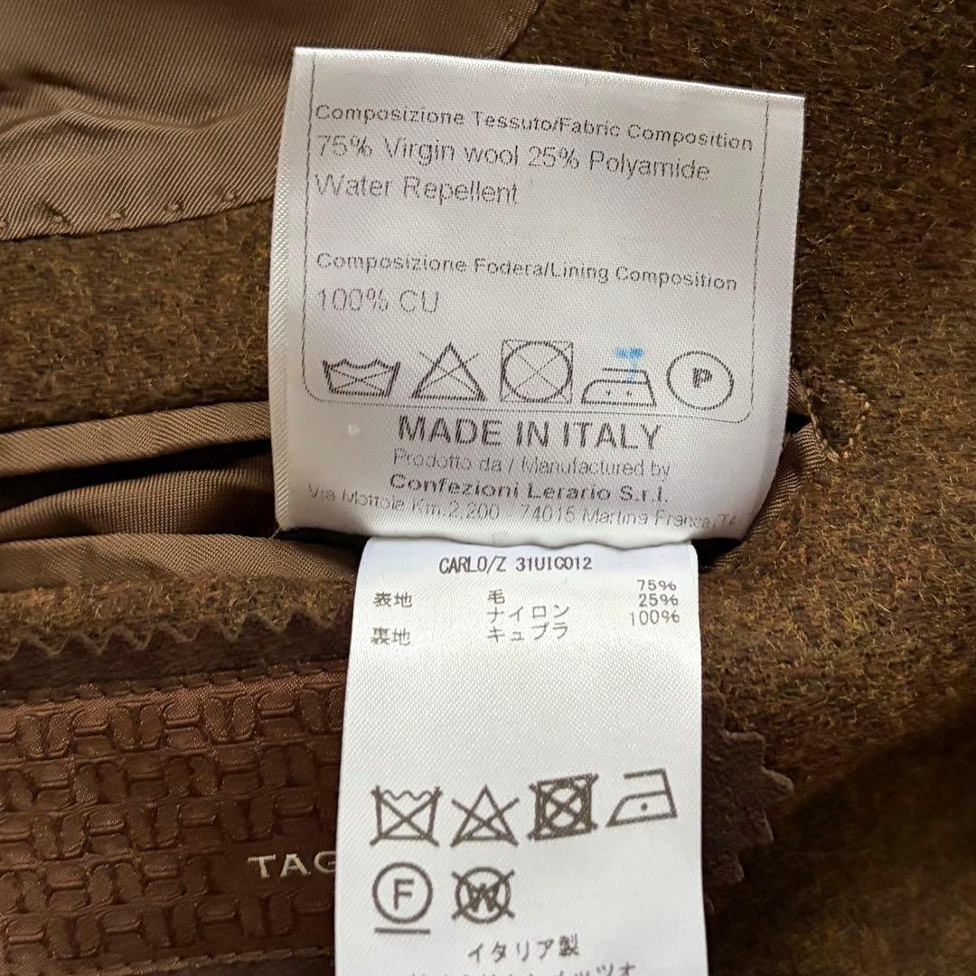 <極美品>TAGLIATORE CARLO ブラウン ダブルチェスターコート48 極美品>TAGLIATORE CARLO ブラウン ダブルチェスターコート48 - メルカリ