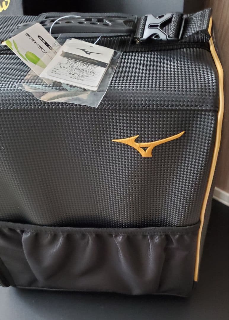 プロ使用モデル☆ミズノプロ希少品⚾スケルトングラブケース 20L ブラック