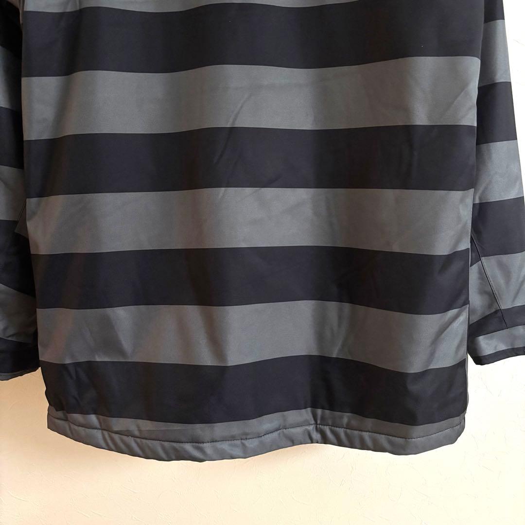 【美品】 VAXPOT スノボ ウェア 上下 XL 黒 × グレー ボーダー