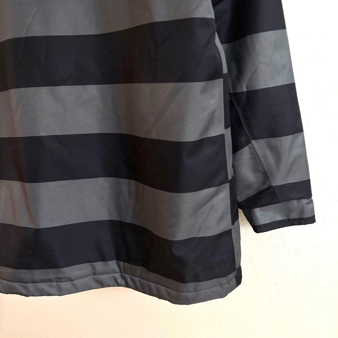 【美品】 VAXPOT スノボ ウェア 上下 XL 黒 × グレー ボーダー