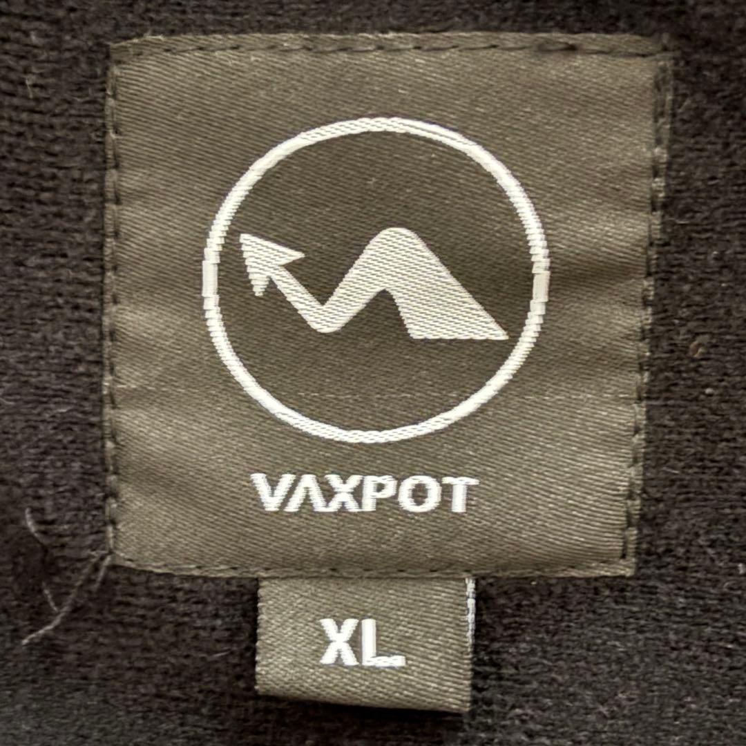 【美品】 VAXPOT スノボ ウェア 上下 XL 黒 × グレー ボーダー