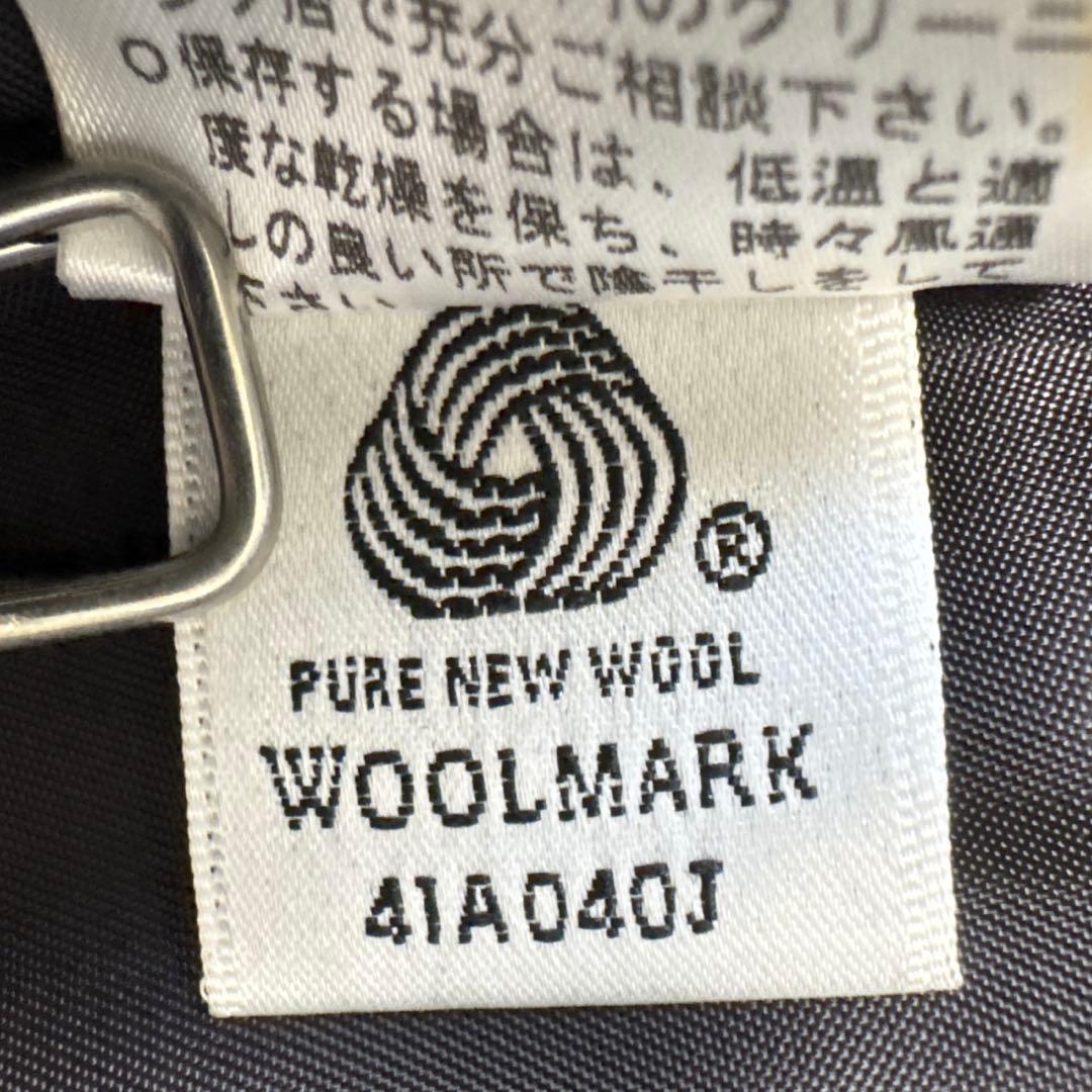 ピエールバルマン カシミヤ100 ロングコート フォックスファー 11AR