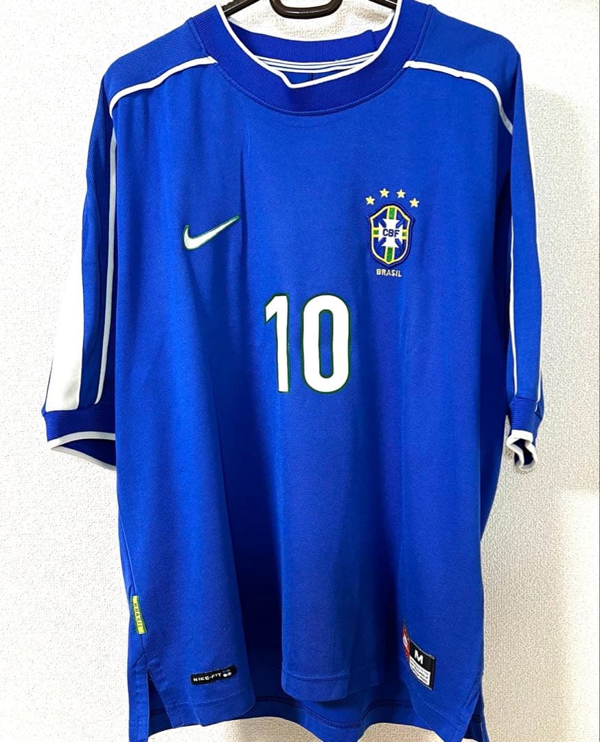 NIKE ナイキ リバウド ブラジル代表アウェイ 1998-99 - メルカリ
