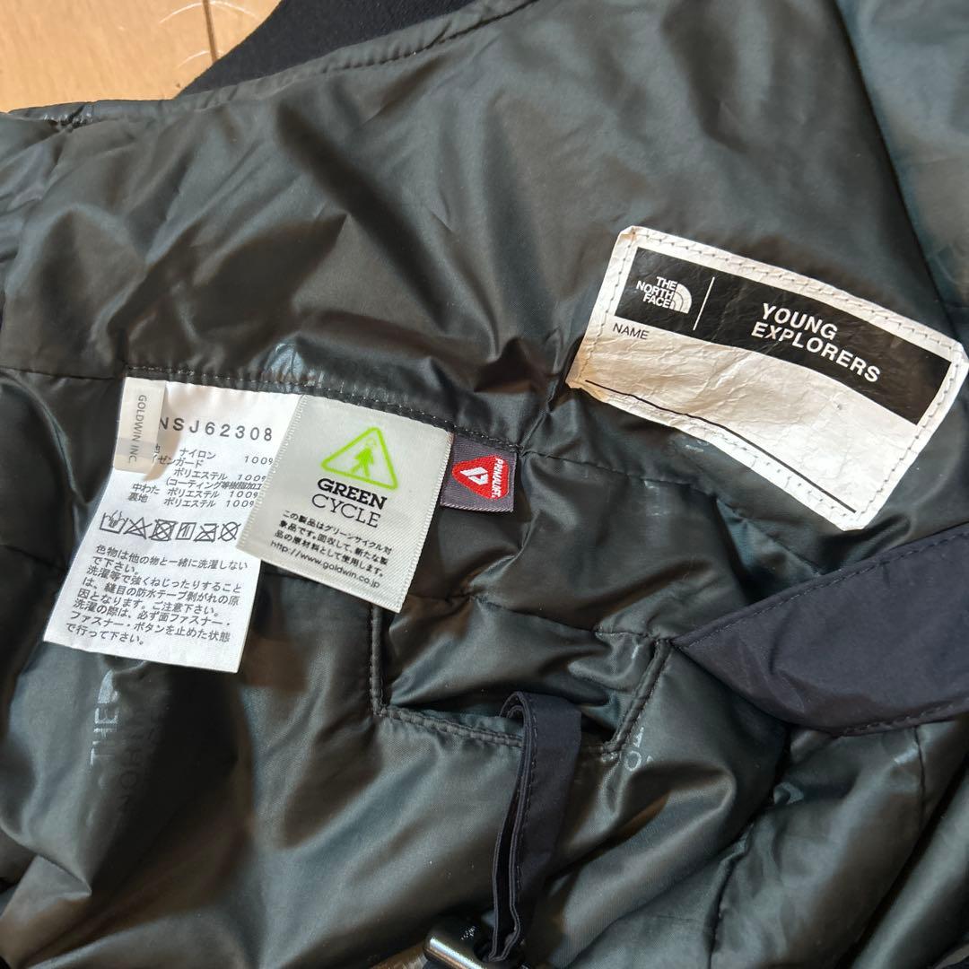 THE NORTH FACE キッズ ビブパン 140cm（120cm調整可）