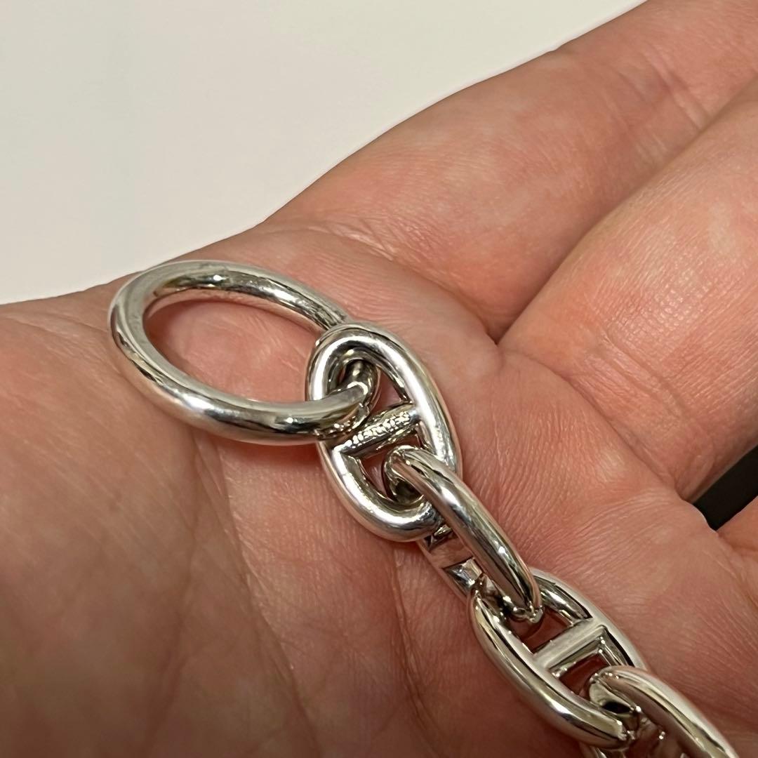 HERMES エルメス　シェーヌダンクルMM 14コマ　Ag925 シルバー