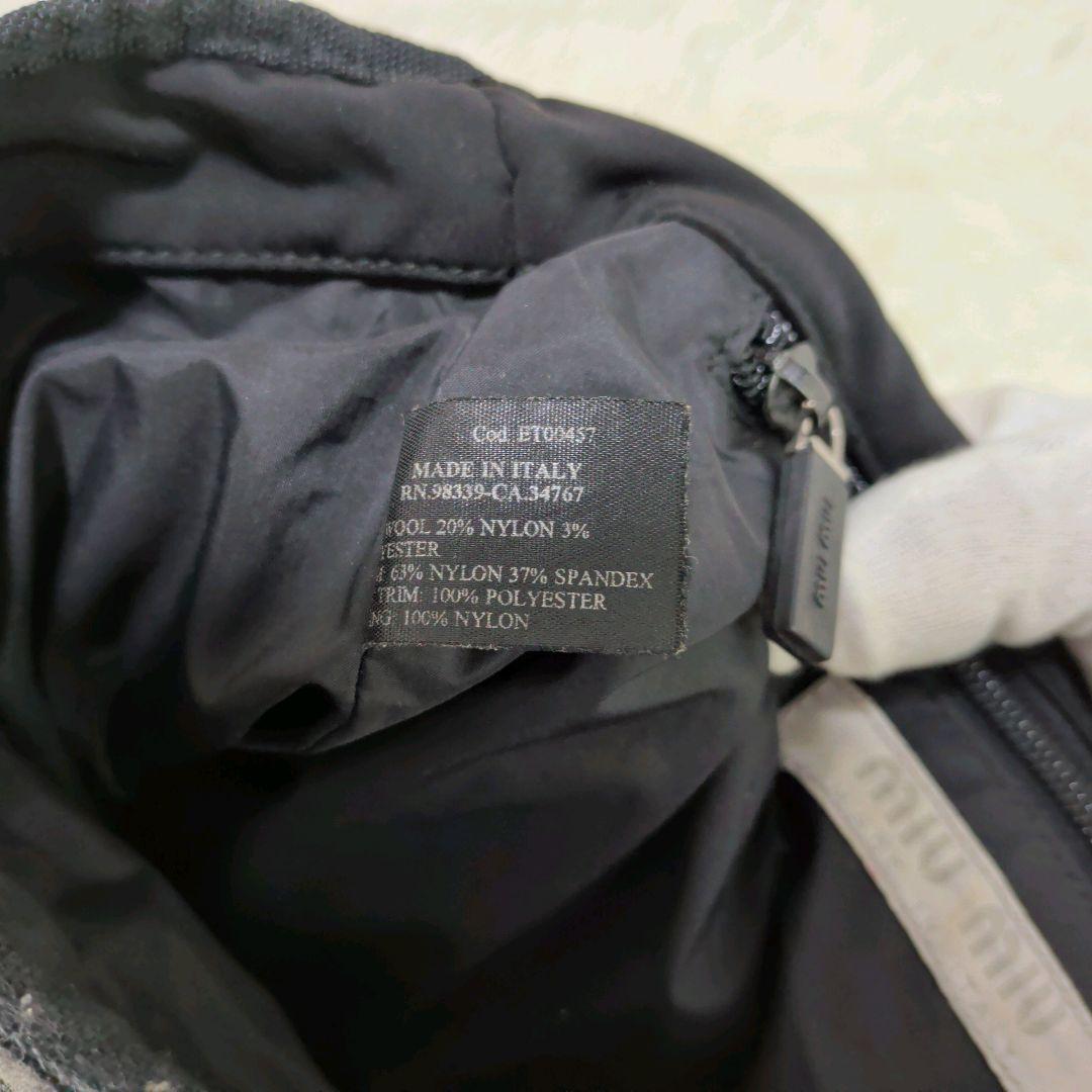 バッグ Archive miumiu Wool Shoulder Bag 90-00s