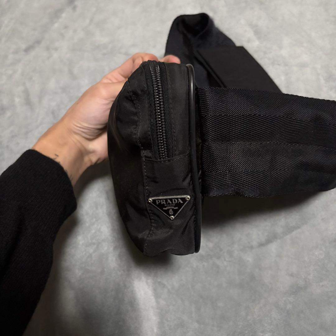 バッグ 00s PRADA waist bag