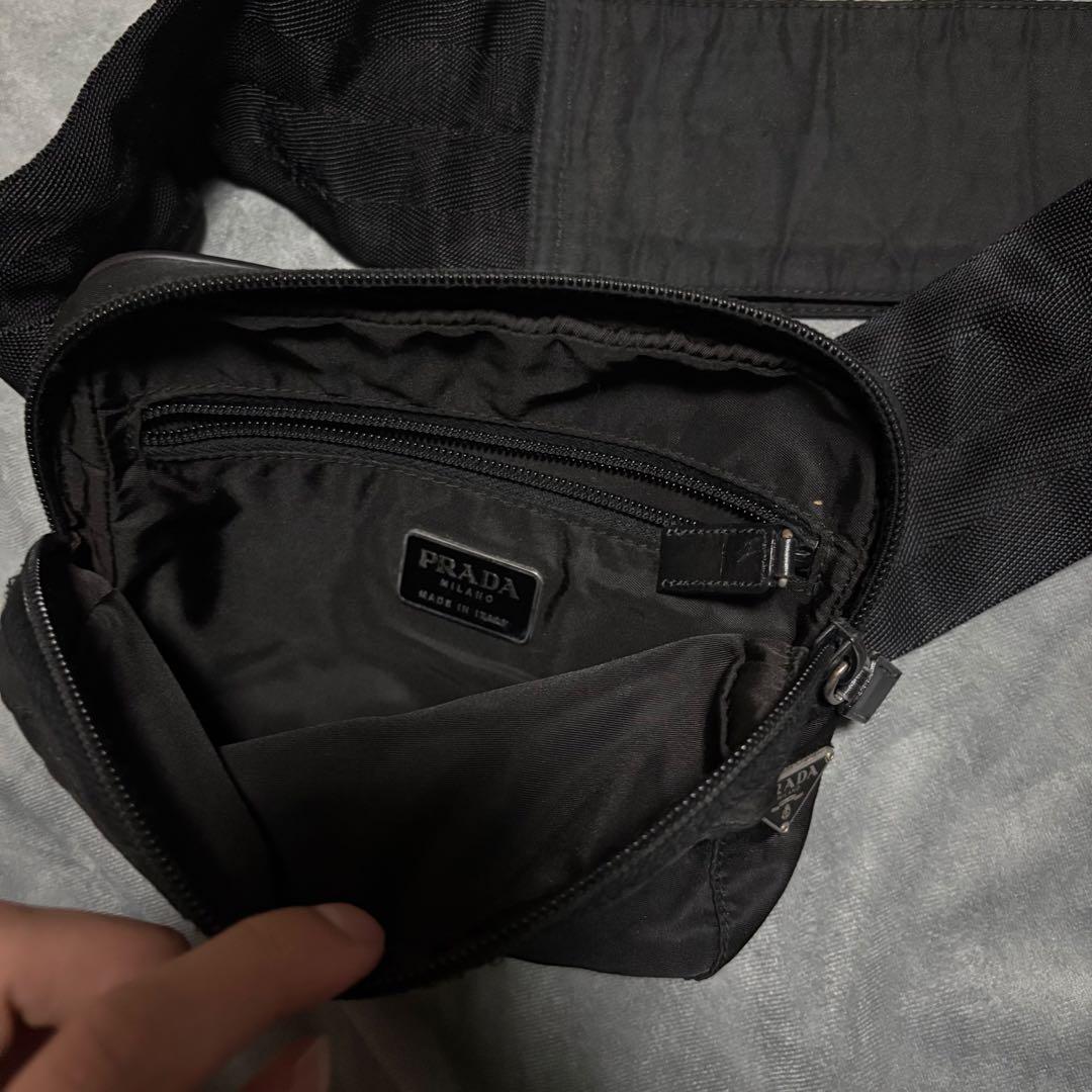 バッグ 00s PRADA waist bag