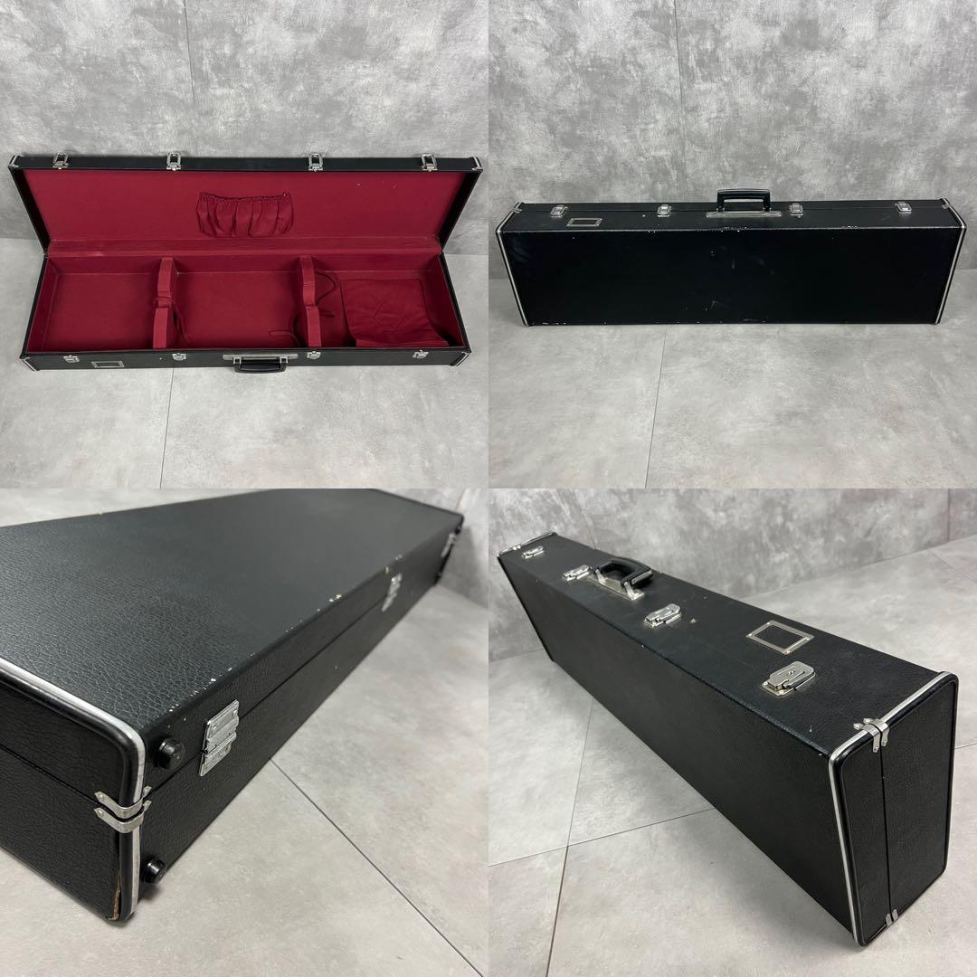 本体比較的美品　津軽三味線　一本溝　正寸　太棹　糸巻き紅木張　べっ甲バチ　東触り