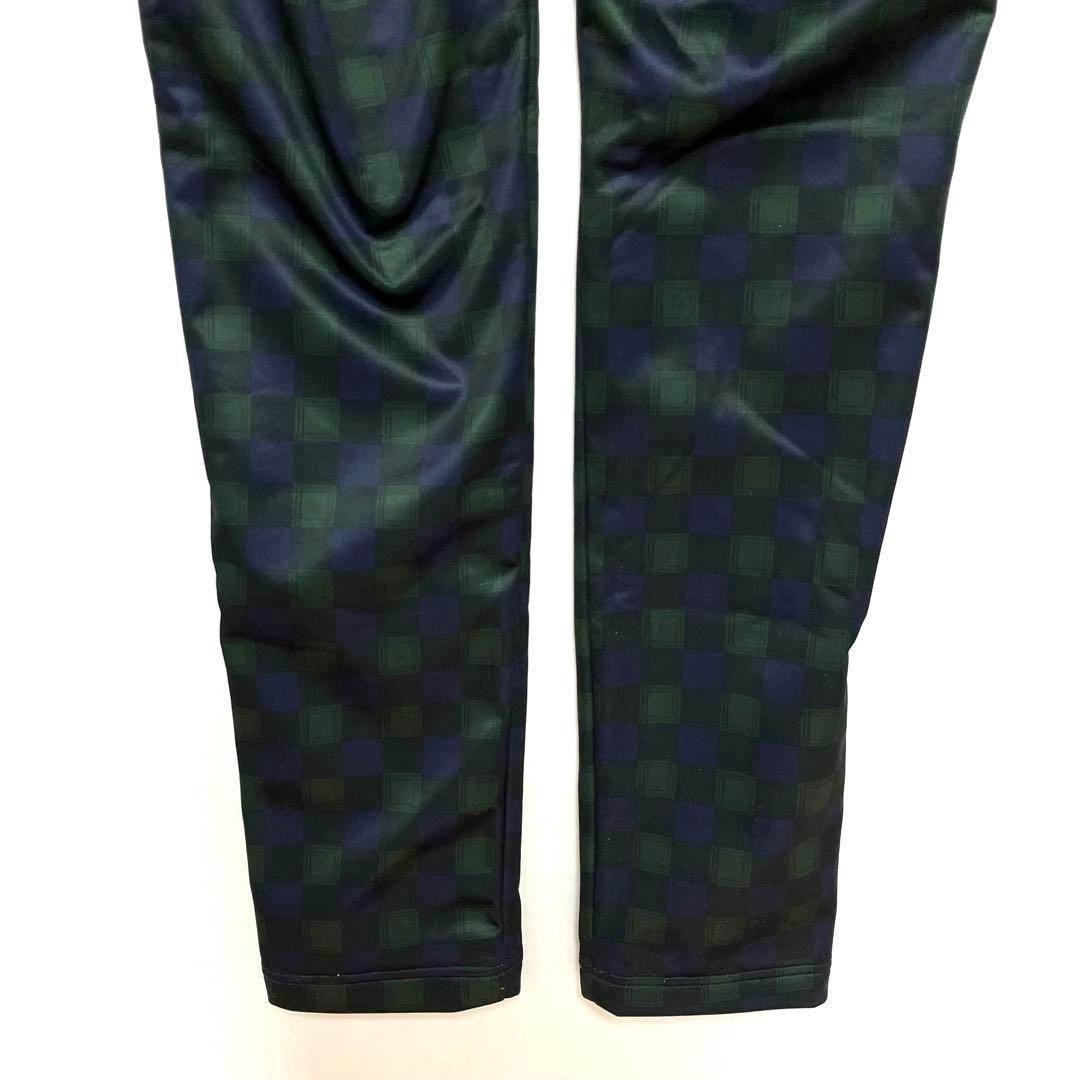 FILA GOLF フィラゴルフ ブルゾン ネイビー×グリーン 裏起毛 ウェア冬