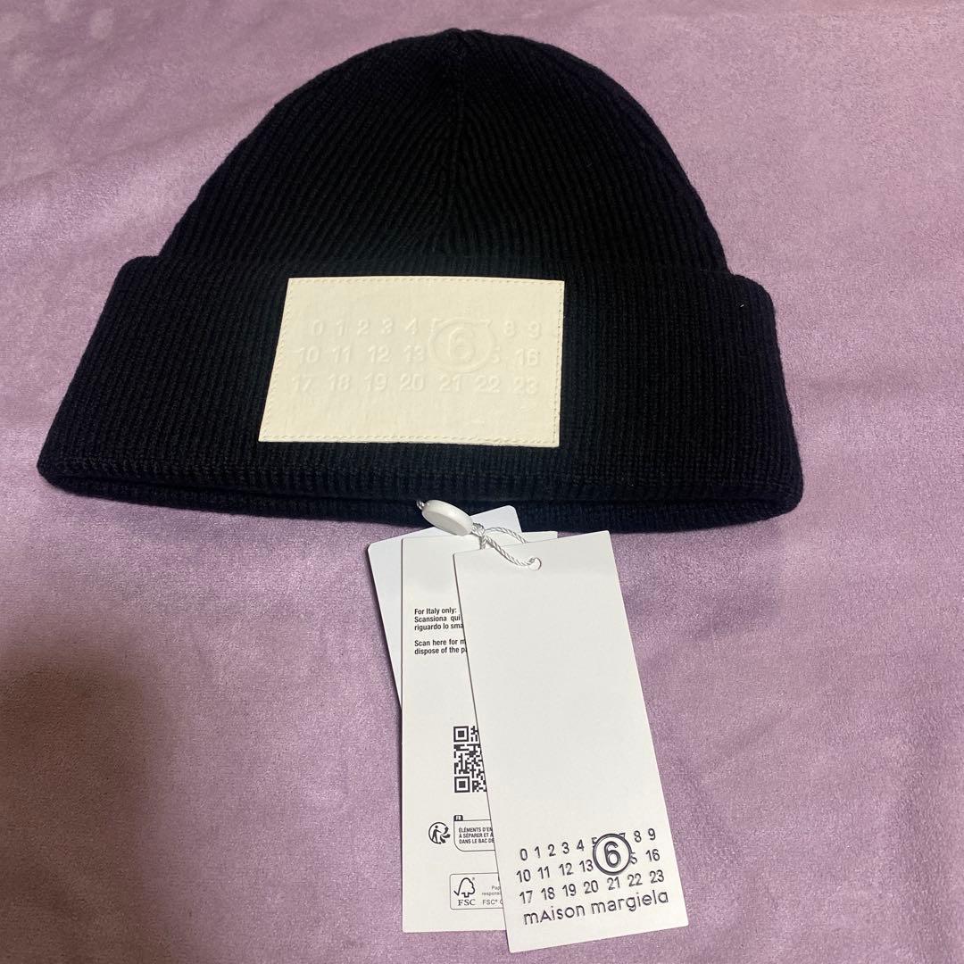 正規品　MM6 Maison Margiela エムエム6 ニット帽L