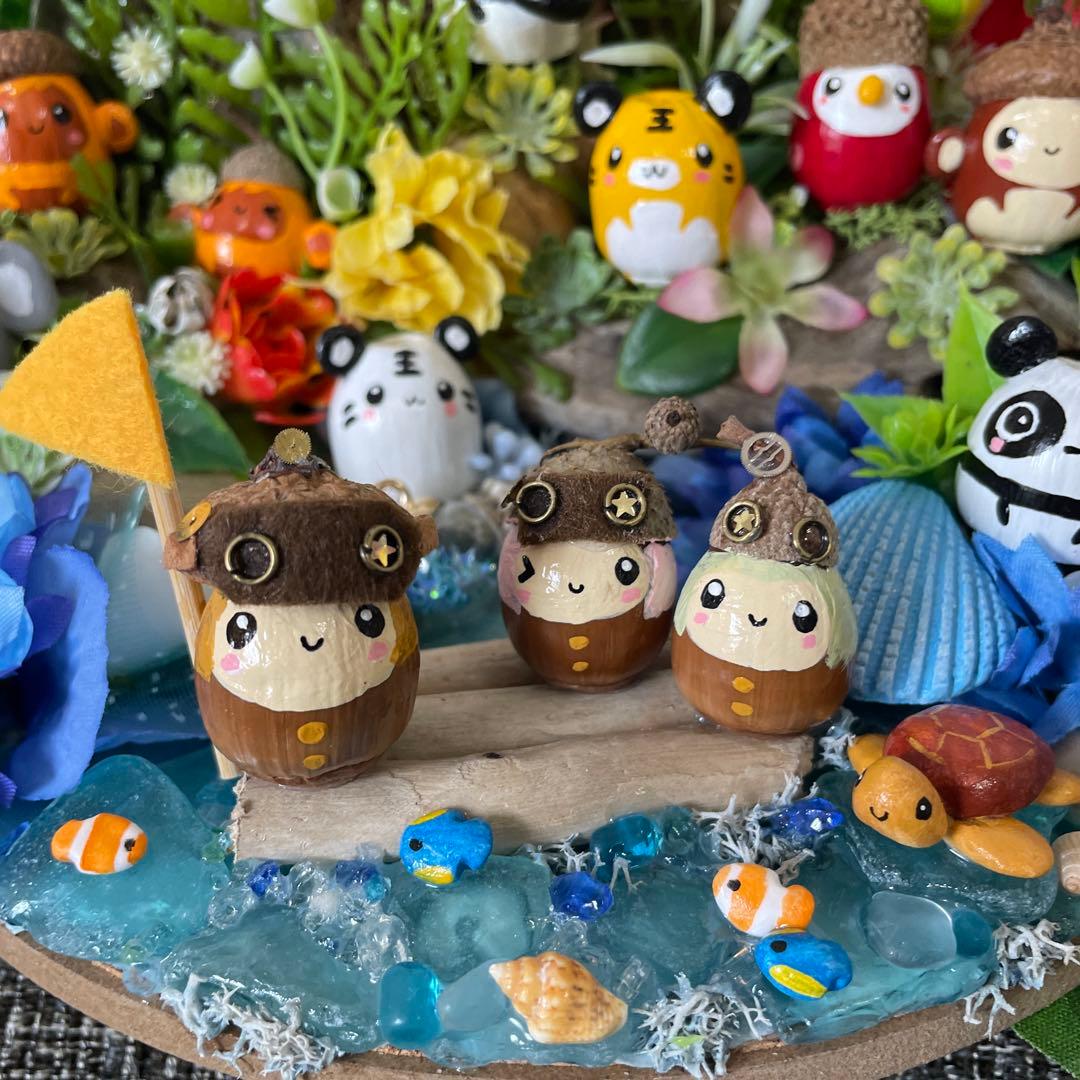 【一点もの】マシュマロさま専用☆夏の置物