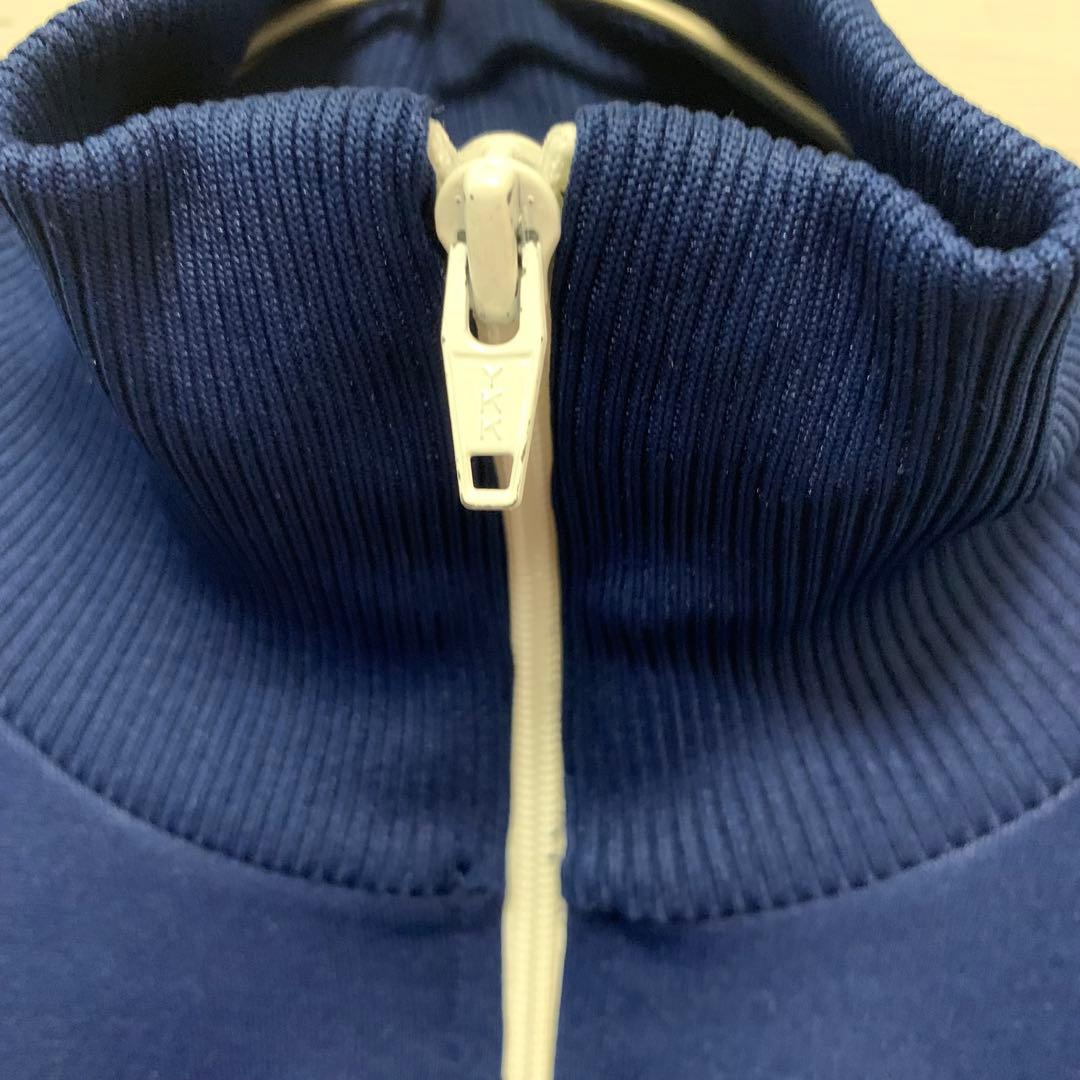 80s adidas アディダストラックジャケ ジャージ ハイネック USA古着