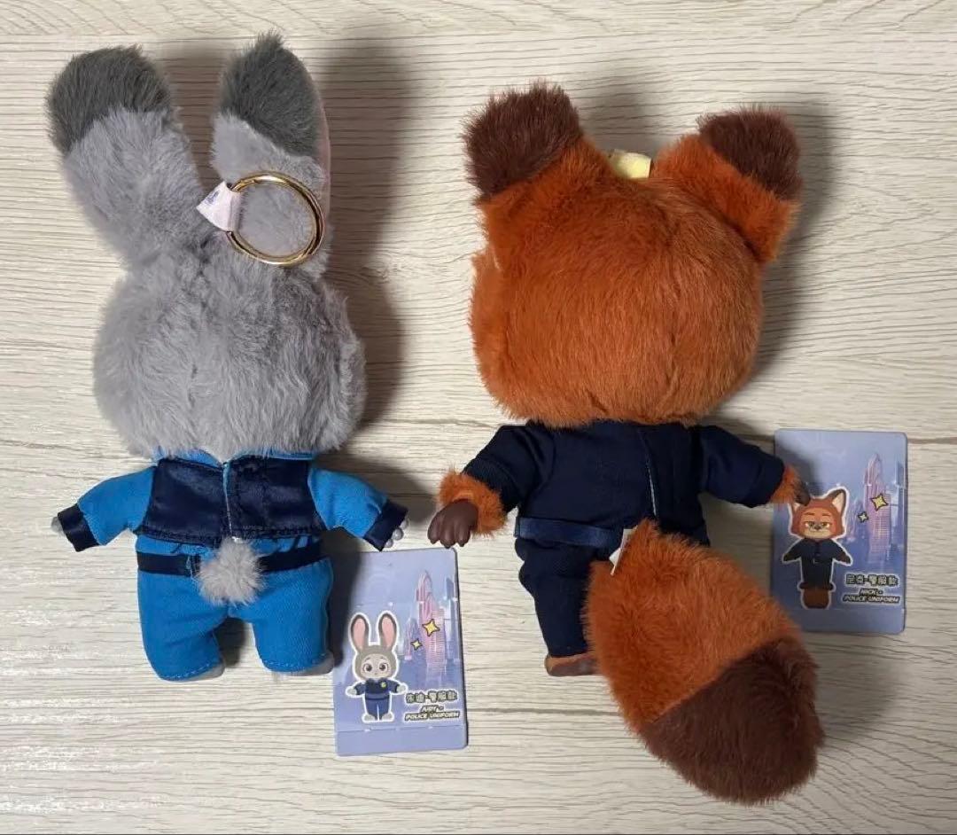 【正規品、警官セット】TOPTOY ズートピア ニック、ジュディ