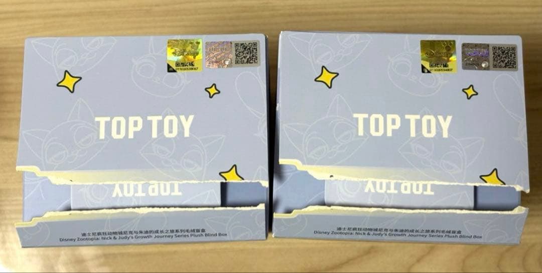 【正規品、警官セット】TOPTOY ズートピア ニック、ジュディ