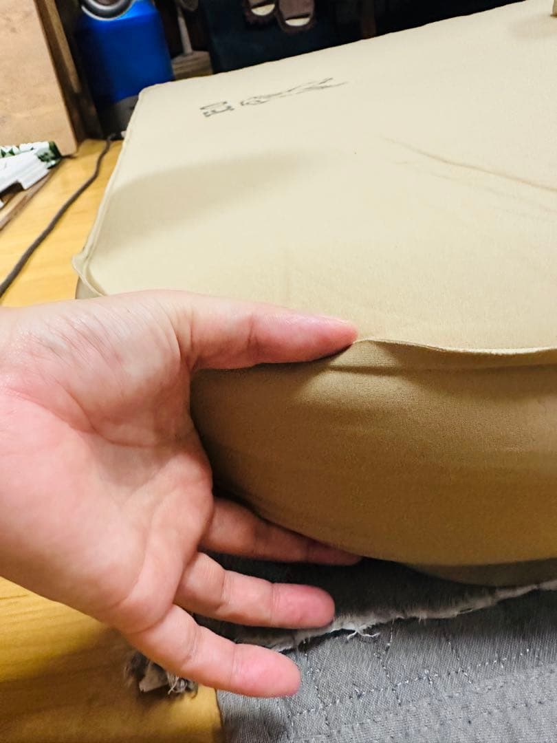 「ソトネノキワミ L」美品/DODキャンプマット 使用5回／室内遊びにも◎