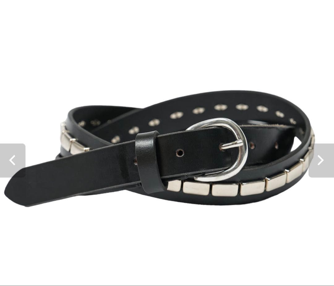 OVY deci Bridle studs narrow belt 【Lサイズ】 - メルカリ