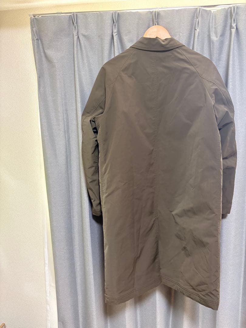 BRIEFING ナノユニバース 別注 ステンカラーコート カーキ