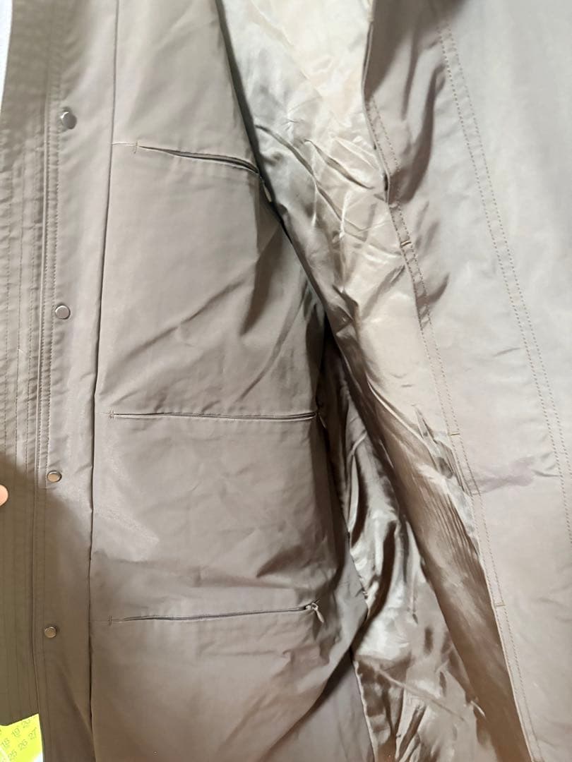 BRIEFING ナノユニバース 別注 ステンカラーコート カーキ