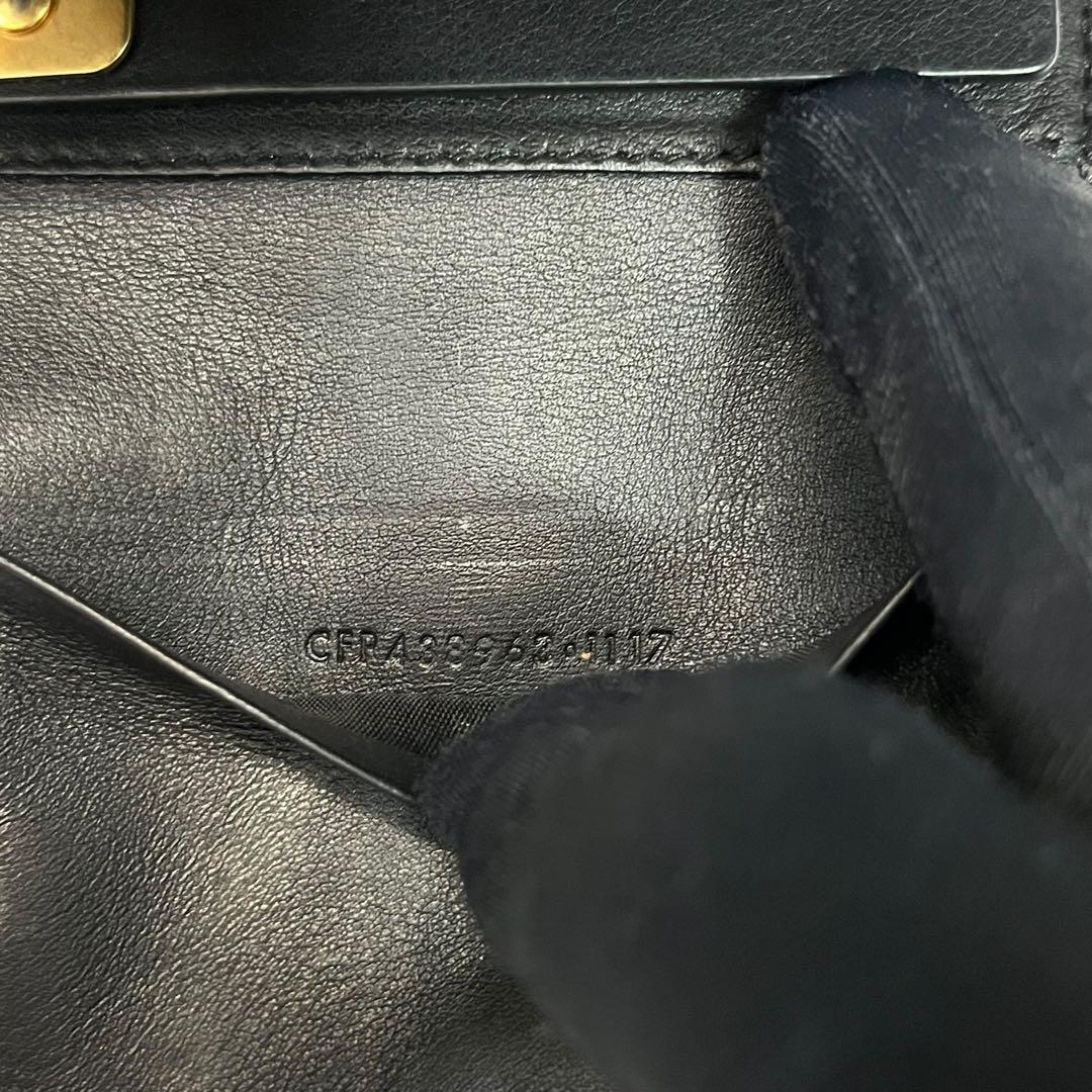 希少✨サンローラン 6連キーケース レザー YSL ロゴ金具 ブラック 黒