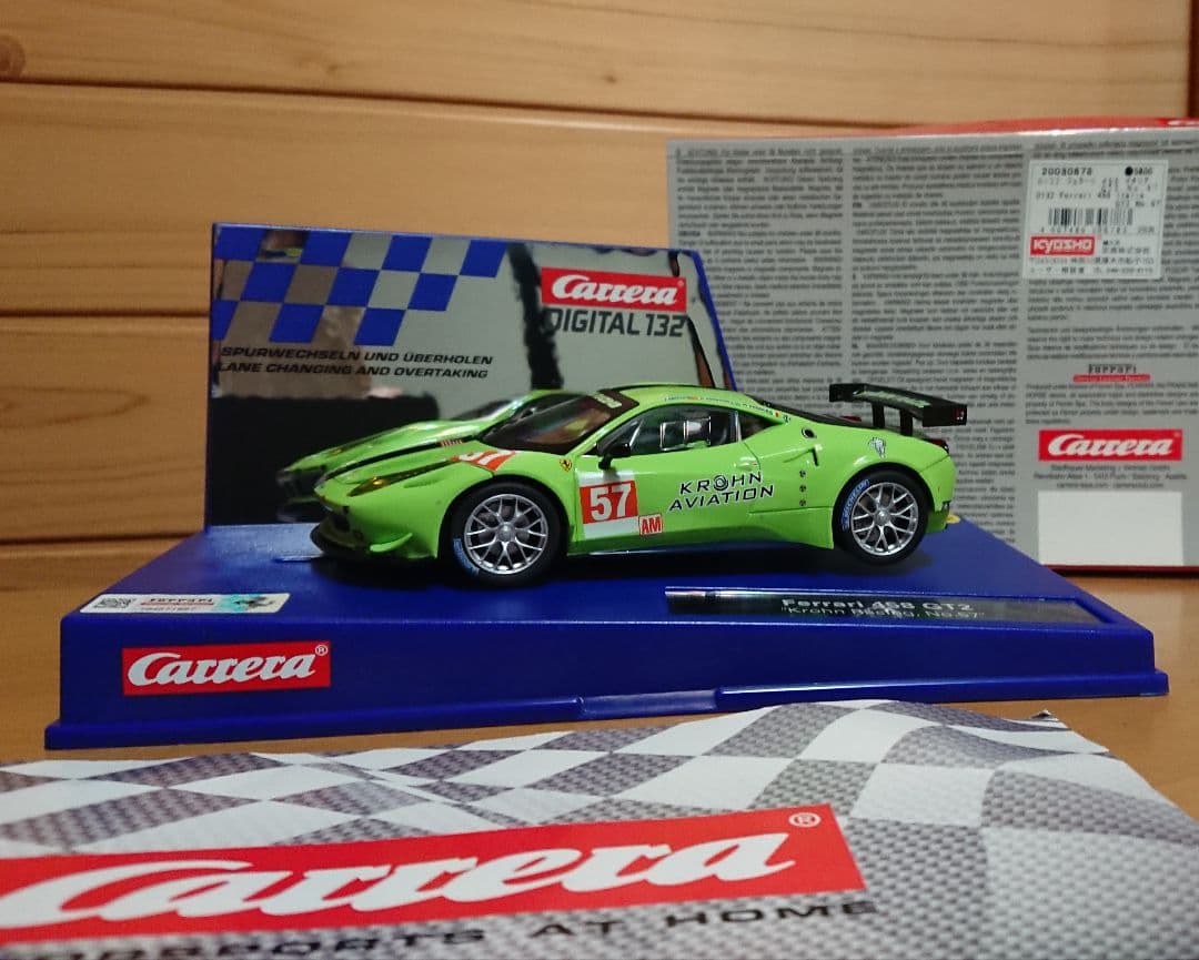 カレラ1/32フェラーリ458イタリアGT2 KROHN RACING 未使用品 - メルカリ