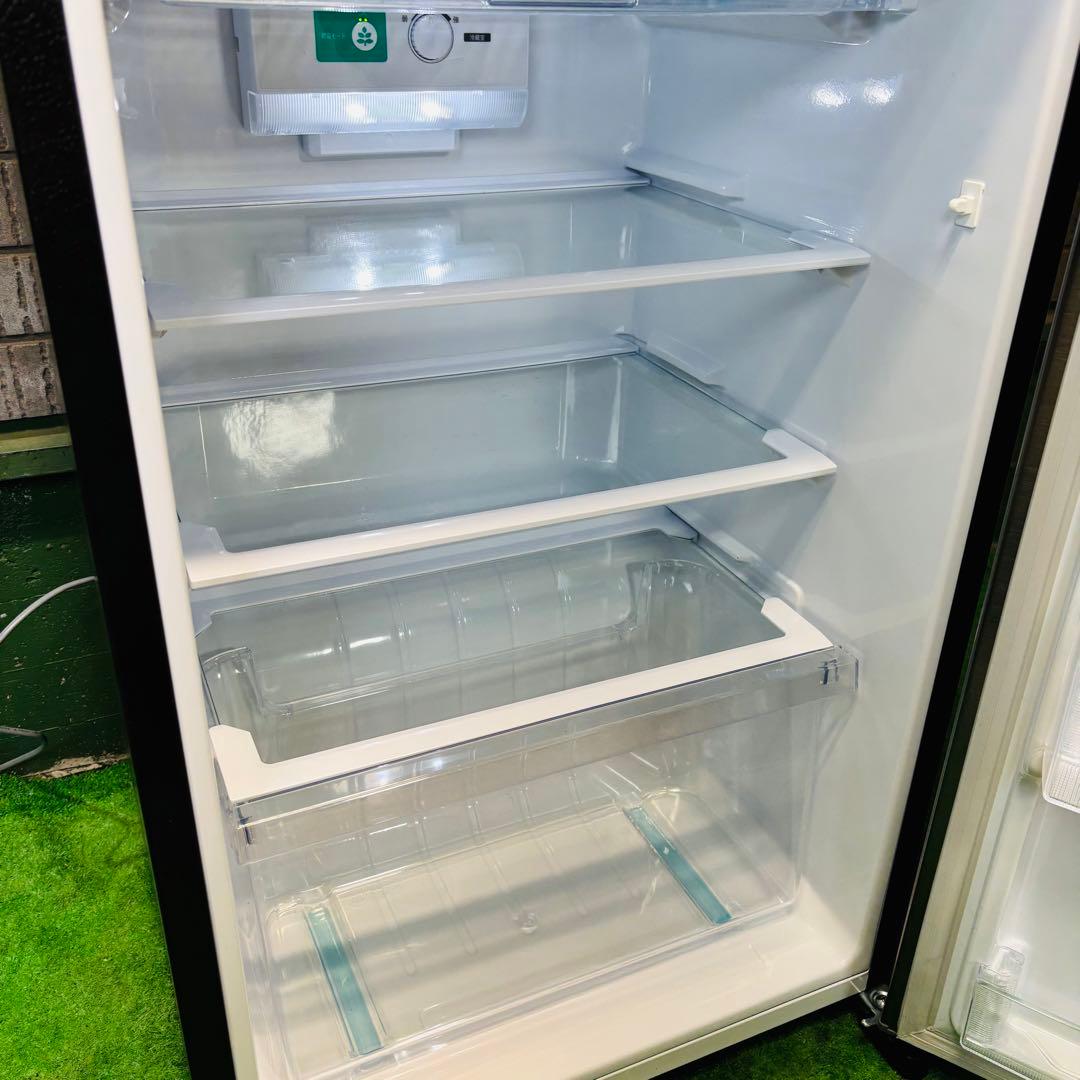 美品 SHARP 225L 冷蔵庫 おしゃれ ステンレス【地域限定配送無料】