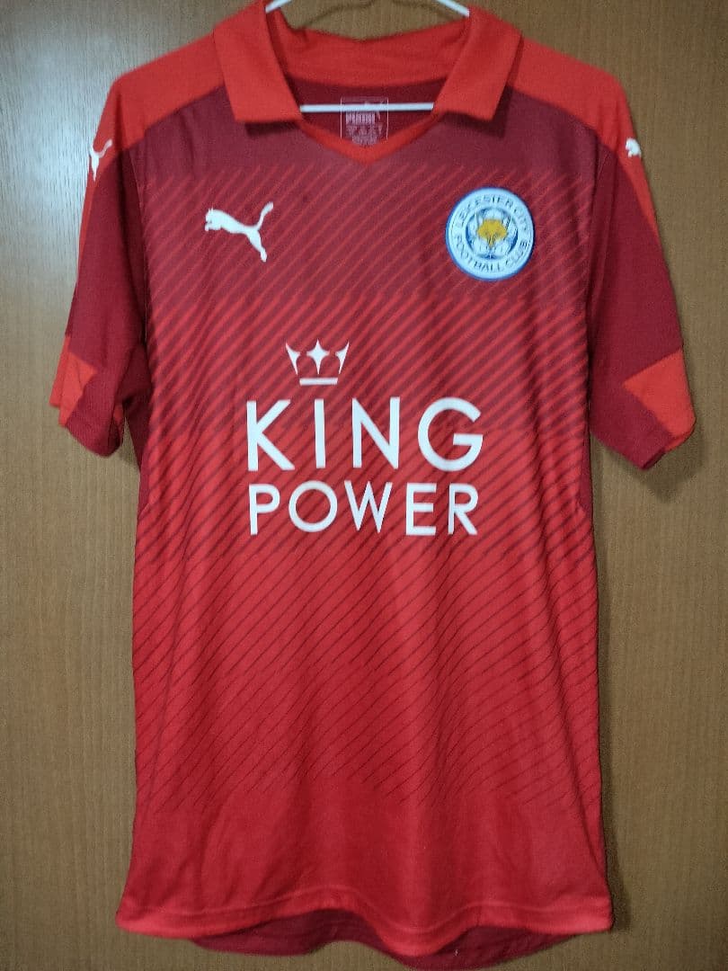 レスター・シティ 16/17 アウェイ ユニフォーム #9 ヴァーディ Sサイズ